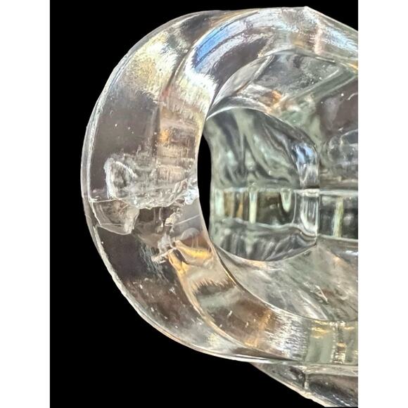 Vintage Pressed Glass Citrus Juicer Reamer-Spout-Handle-Lemon-Depression-Kitchen - Picture 5 of 6